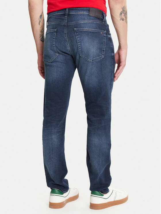 Tommy Jeans Tommy Jeans Jeansy Austin DM0DM21901 Granatowy Slim Fit