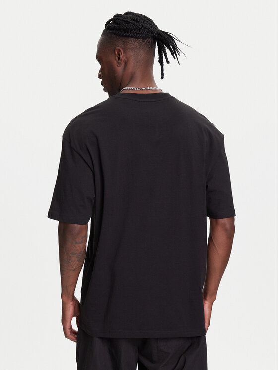 HUGO HUGO T-Shirt Nesite 50544168 Czarny Loose Fit