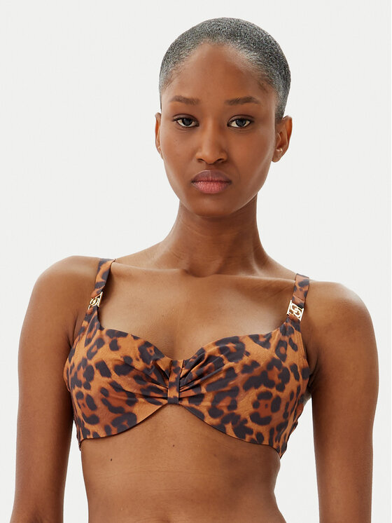 Chantelle Chantelle Bikini-Oberteil Sauvage C17UM0 Braun