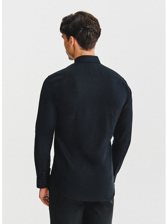 Pako Lorente Pako Lorente Koszula P25WN-1X-053 Czarny Slim Fit