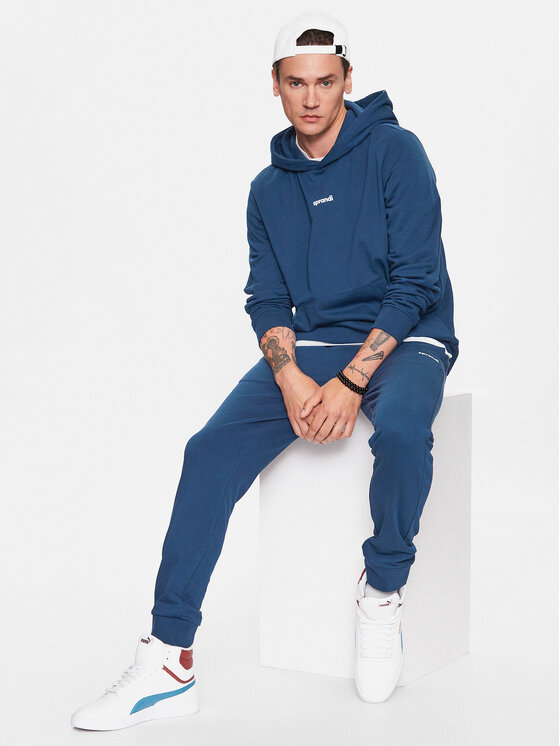 Sprandi Sprandi Суитшърт SP3-BLM003 Тъмносин Regular Fit