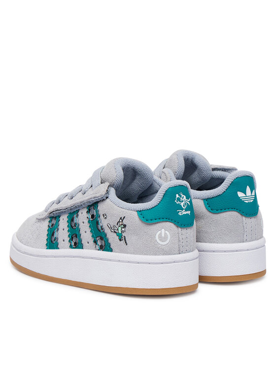 adidas adidas Sneakersy Disney Campus 00s Led Lights Comfort Closure Elastic Lace IH6399 Šedá