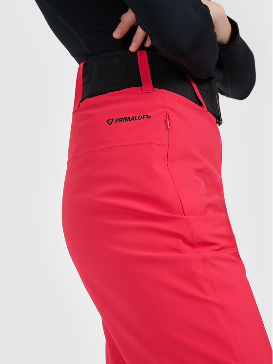 4F 4F Spodnie narciarskie SKI PERFORMANCE Różowy Slim Fit