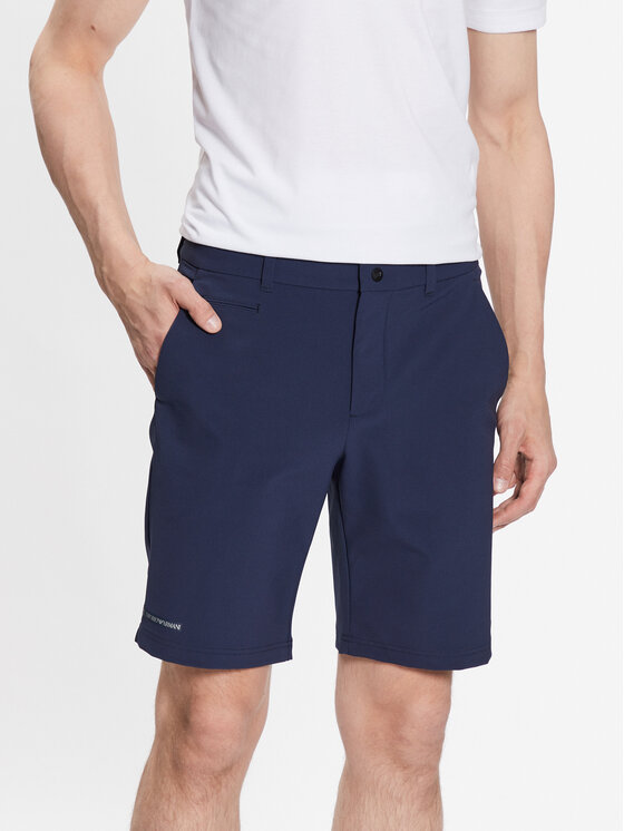 EA7 Emporio Armani EA7 Emporio Armani Szorty sportowe 3RPS02 PNCCZ 1554 Granatowy Regular Fit