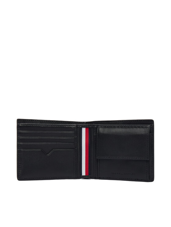 Tommy Hilfiger Tommy Hilfiger Peněženka Th Element Cc And Coin AM0AM14797 Černá