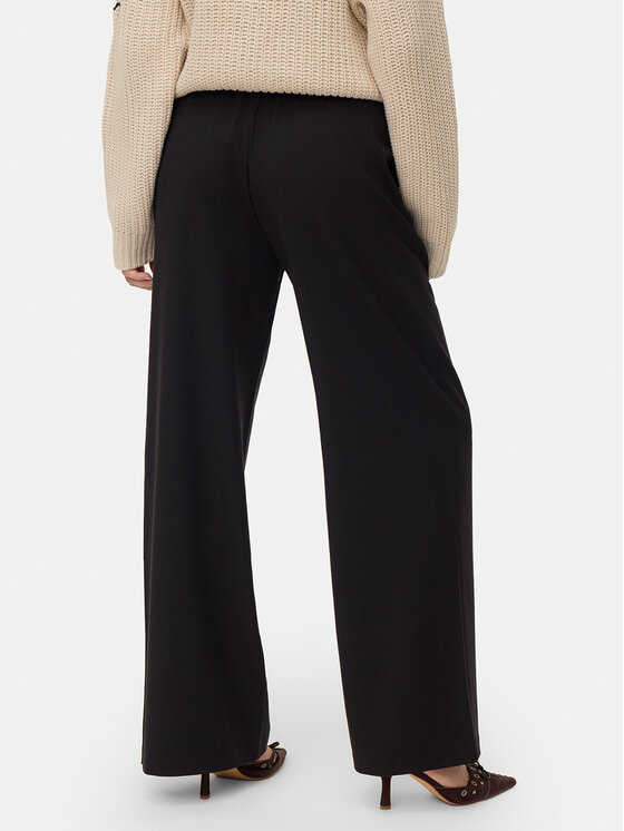 Vero Moda Vero Moda Spodnie materiałowe Milly 10331924 Czarny Wide Leg