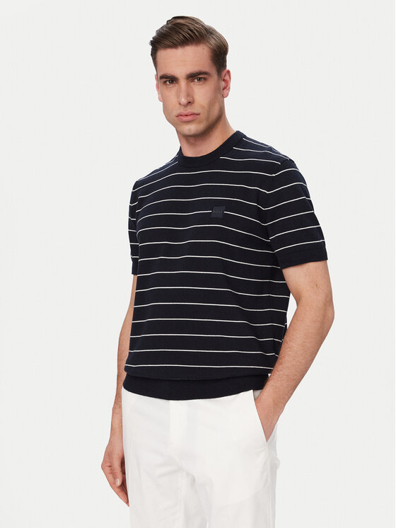BOSS Sweater Kanacho 50561004 Sötétkék Regular Fit