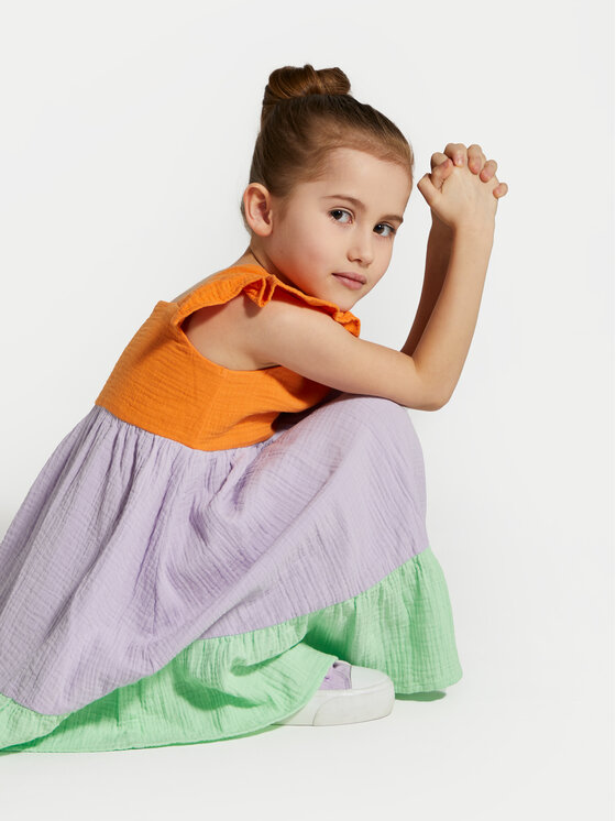 Coccodrillo Coccodrillo Rochie de vară WC4128301OWK Colorat Regular Fit