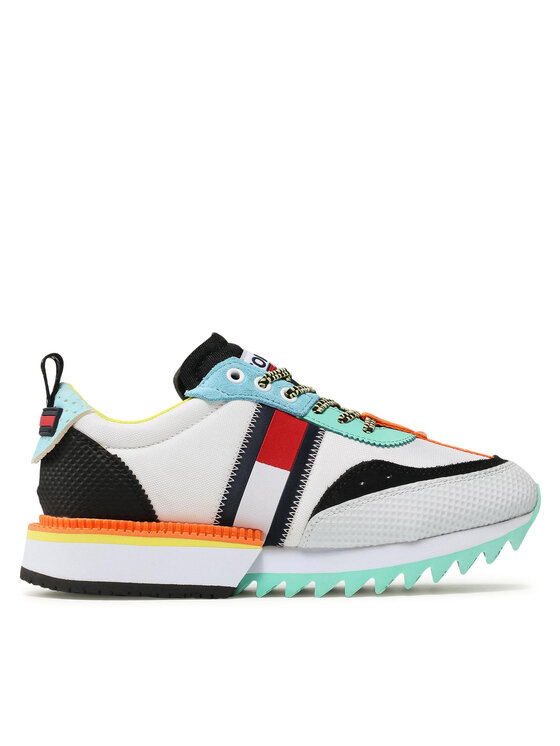 Tommy Jeans Laisvalaikio batai Fashion Tommy Jeans Runner EN0EN01196 Balta  • Modivo.lt