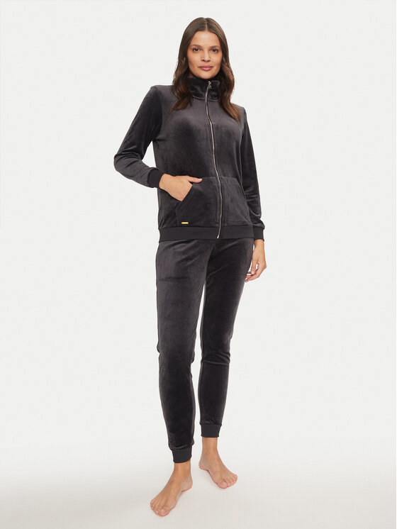 Selmark Selmark Πιτζάμα P9074 Γκρι Regular Fit