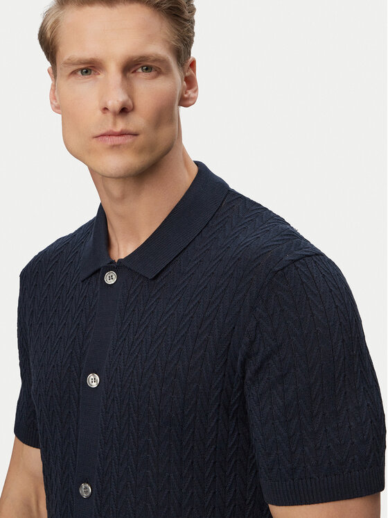 JOOP! JOOP! Košile Tristao 30101510 Tmavomodrá Regular Fit