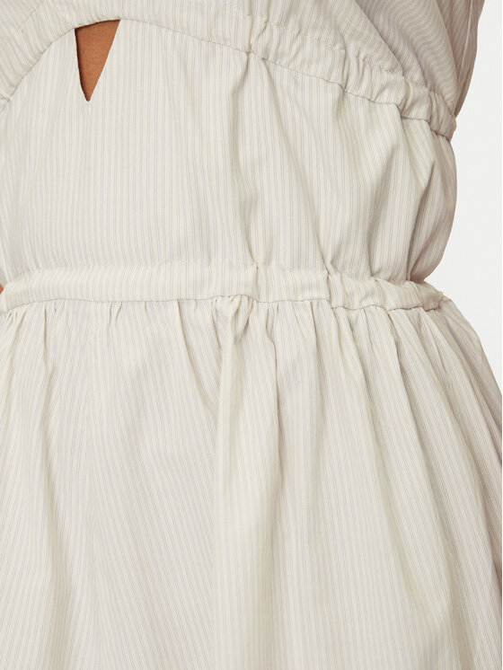 Herskind Herskind Sukienka letnia Miranda 5571172 Écru Regular Fit