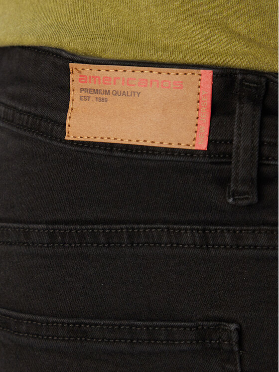 Americanos Americanos Jeans New Jersey W126-AMMTR-1004-48D Nero Slim Fit