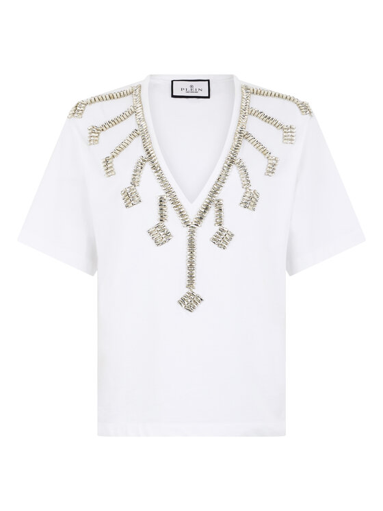 PHILIPP PLEIN PHILIPP PLEIN T-Shirt 30530 Bílá