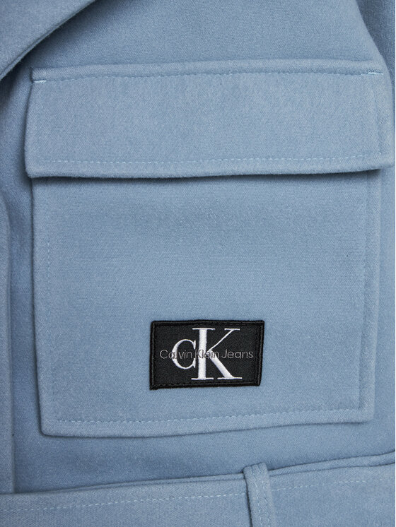 Calvin Klein Jeans Calvin Klein Jeans Demisezoninė striukė IG0IG02334 Mėlyna Relaxed Fit