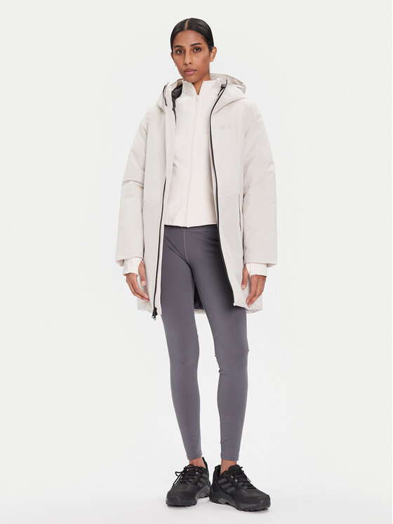 Jack Wolfskin Jack Wolfskin Kurtka zimowa Frost Haven A65091 Beżowy Regular Fit