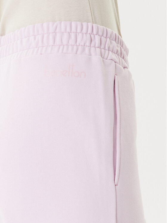 United Colors Of Benetton United Colors Of Benetton Παντελόνι φόρμας 3UNIDF01A Ροζ Regular Fit