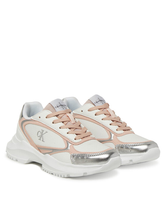 Calvin Klein Jeans Calvin Klein Jeans Sneakersy V3A9-82031-1695Y302 Biały