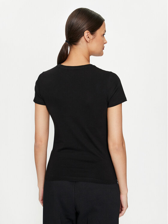 Guess Jeans Guess Jeans T-Shirt W4YI02 J1314 Schwarz Slim Fit