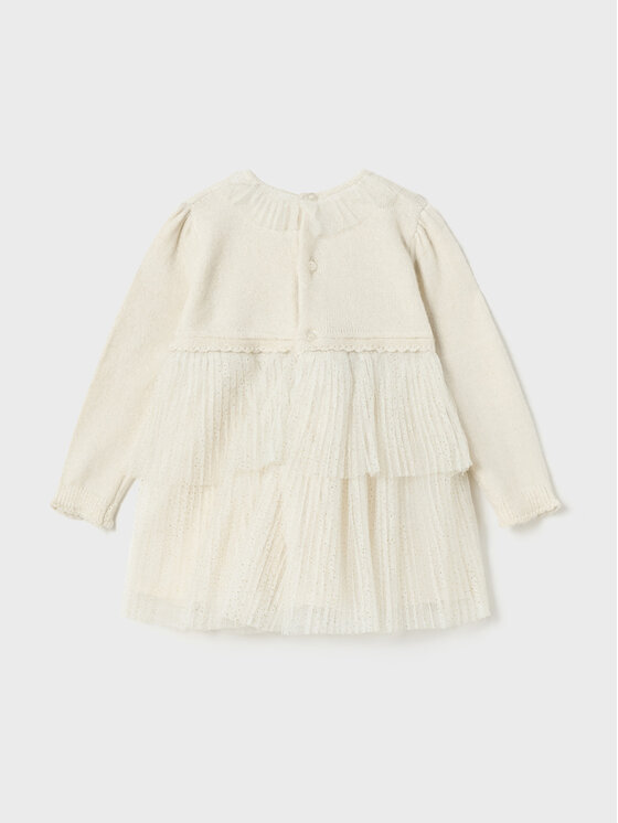 Mayoral Mayoral Rochie elegantă 2.979 Écru Regular Fit