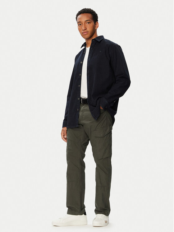 G-STAR G-Star Raw Штани карго Gage D28376-D388 Темно-зелений Regular Fit