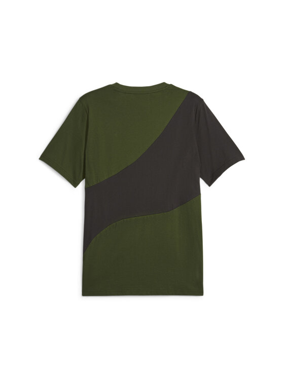 Puma Puma T-Shirt 673380 Zielony Regular Fit