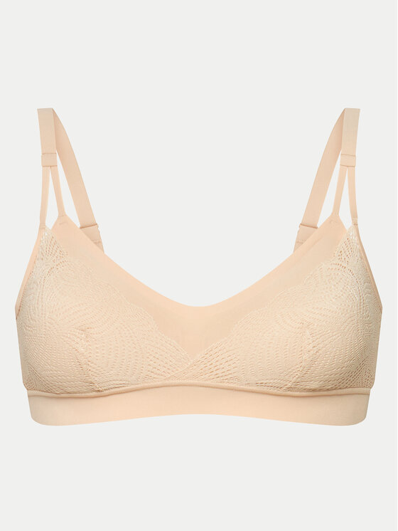 Chantelle Chantelle Podprsenka Bralette Soft Stretch C11GQ9 Béžová