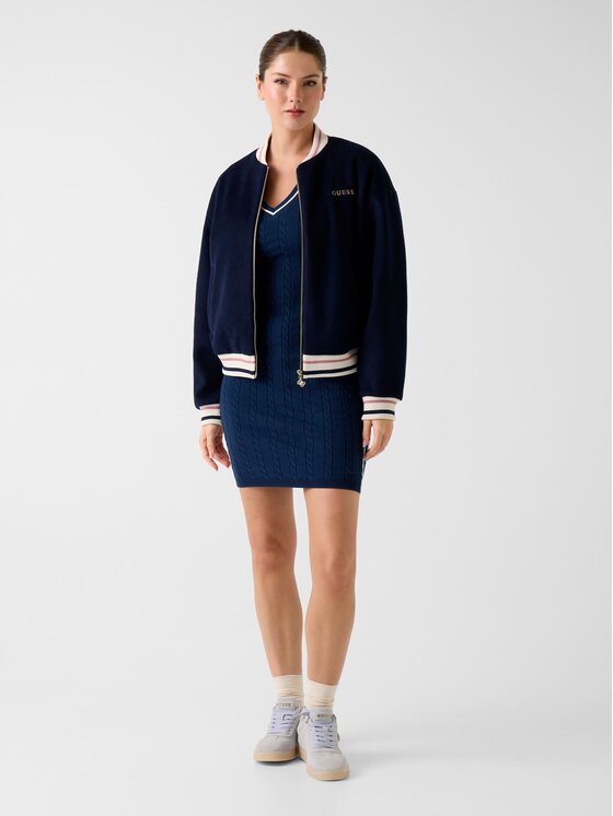 Guess Guess Kurtka bomber 180778 Niebieski Classic Fit