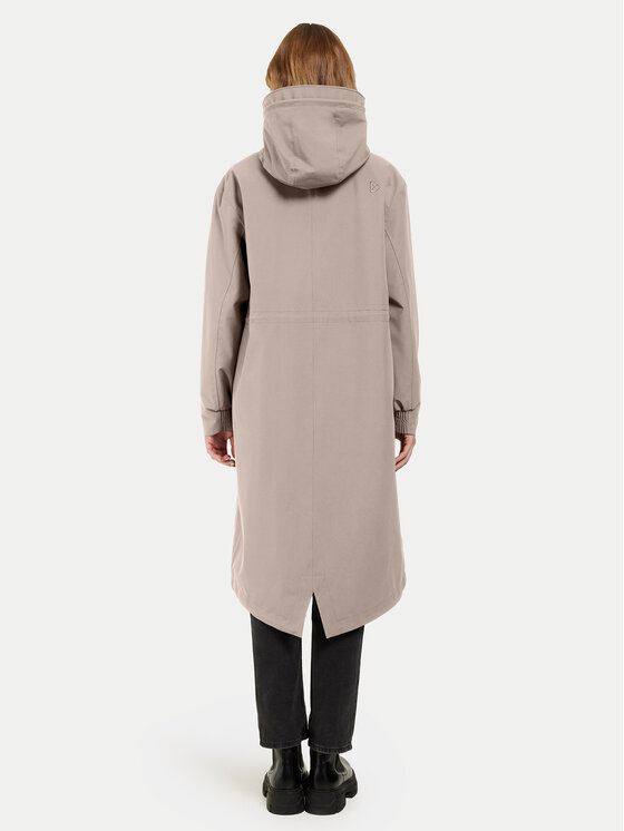 Didriksons Didriksons Hanorac Astrid 505628 Bej Relaxed Fit