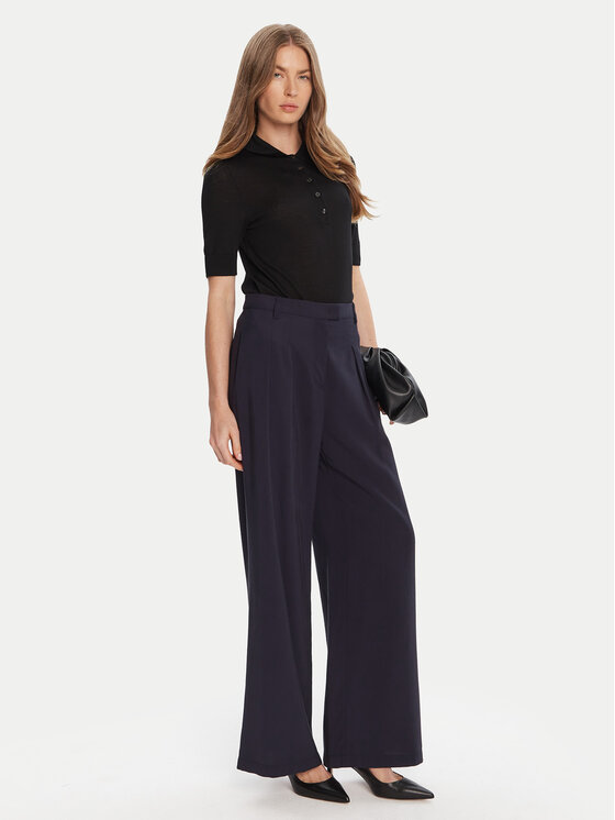 BOSS BOSS Polo Fidenka 50545015 Crna Regular Fit