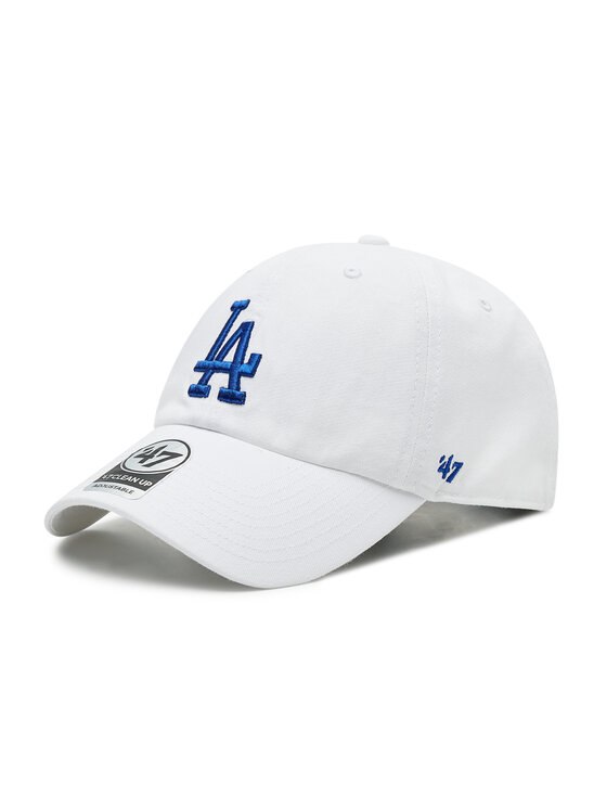 47 Brand Kepurė su snapeliu MLB Los Angeles Dodgers B-RGW12GWS-WHE Balta