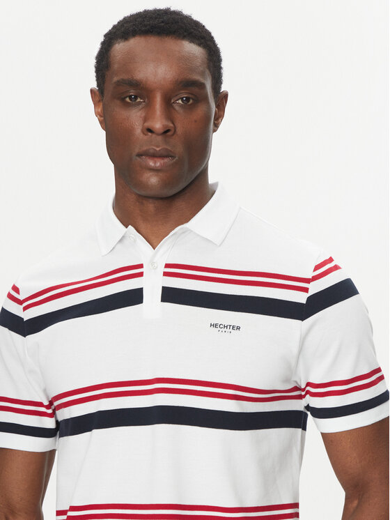 Hechter Paris Hechter Paris Polo marškinėliai 74016 151928 Balta Regular Fit