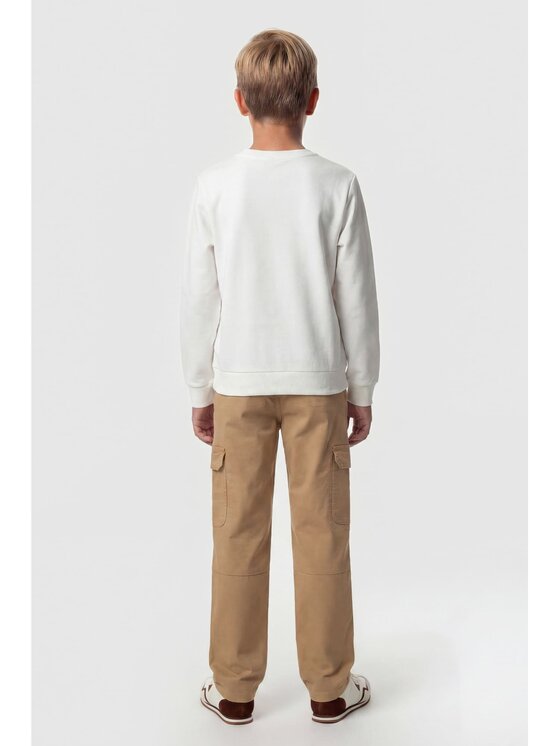 Guess Kids Guess Kids Bluza 181522 Biały Classic Fit