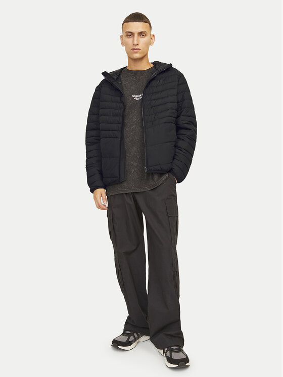Jack&Jones Jack&Jones Télikabát Estate 12256983 Fekete Regular Fit