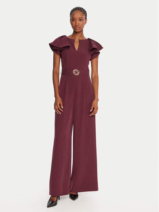 Rinascimento Rinascimento Jumpsuit CFC0125317003 Bordeaux Regular Fit