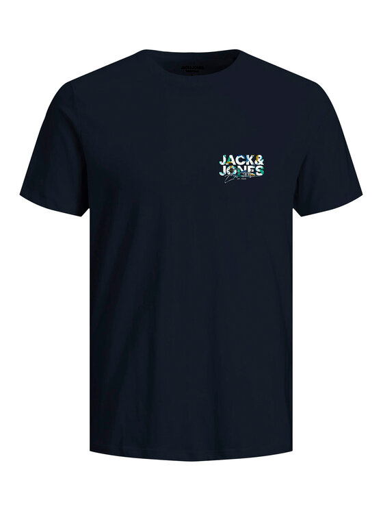 Jack&Jones Jack&Jones Set od 4 para majica Geplas 12288304 Šarena Regular Fit