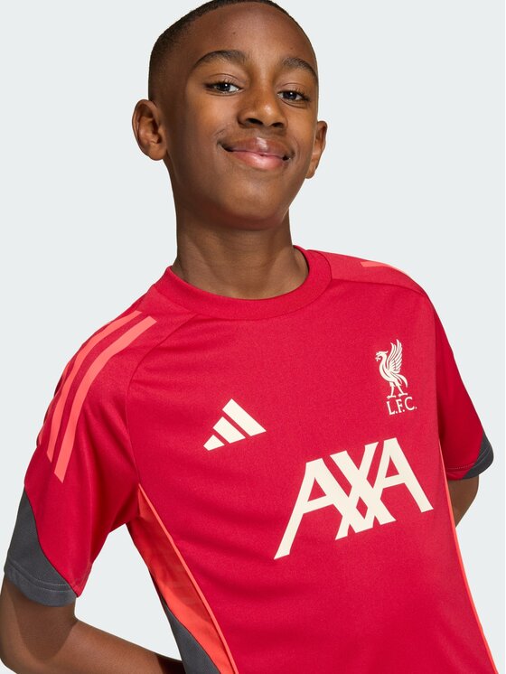 adidas adidas Koszulka techniczna Liverpool FC Tiro 25 Competition Training Jersey Czerwony Regular Fit