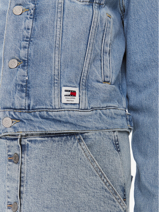 Tommy Jeans Tommy Jeans Jeansjacke Izzie DW0DW17214 Blau Slim Fit