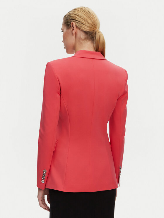 PINKO PINKO Marynarka 104903 A1L3 Koralowy Regular Fit