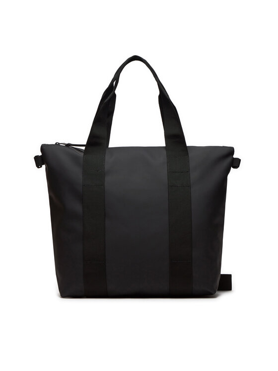 Rains Borsa Tote Bag Mini W3 14160 Nero, taglia : 00