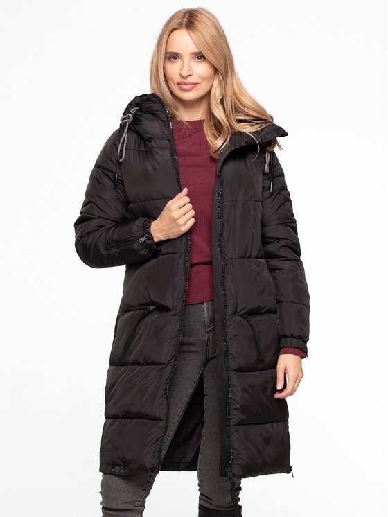 Perso Perso Dámská bunda BLH251010F Černá Regular Fit