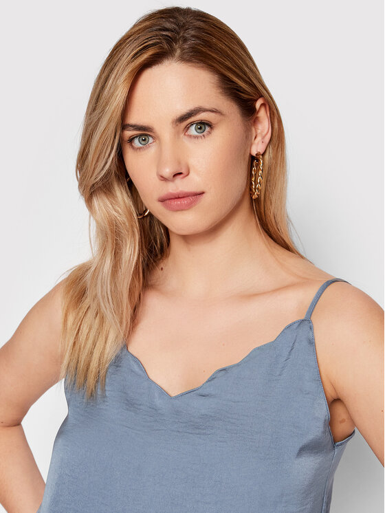 ONLY ONLY Τοπ Debbie 15176550 Μπλε Loose Fit