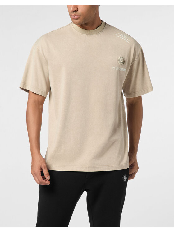 Plein Sport Plein Sport T-shirt 27919 Beige Regular Fit