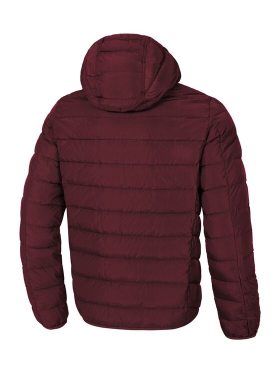PITBULL PITBULL Kurtka zimowa Kurtka zimowa męska z kapturem Seacoast III XL Bordowy Regular Fit