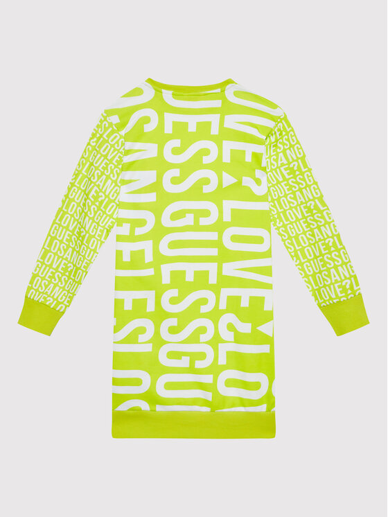Vestito di maglia J2RK00 KA6R0 Verde Regular Fit