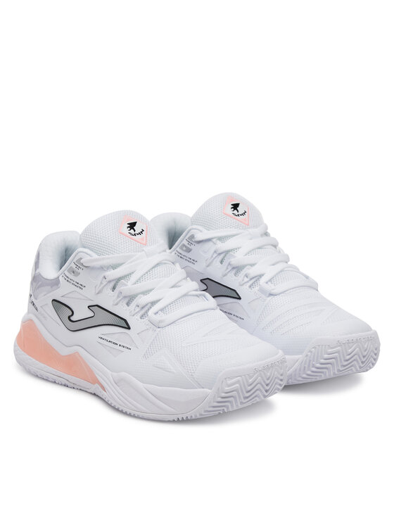 Joma Joma Boty na tenis Spin 2502 TSPILS2502O Bílá