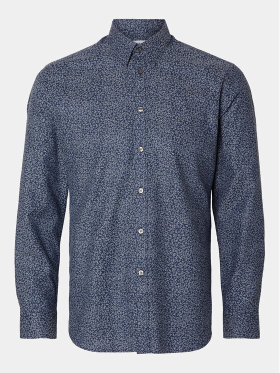Selected Homme Selected Homme Πουκάμισο 16091075 Μπλε Regular Fit