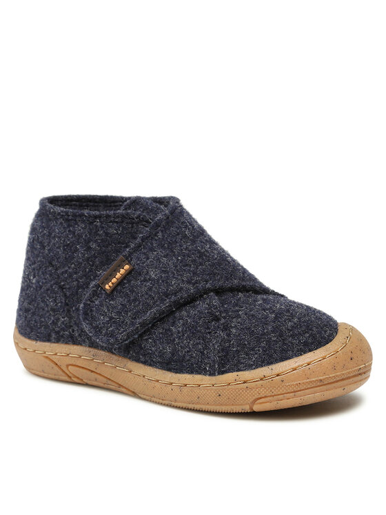 Froddo Froddo Papuče Mini Wooly G1700343 S Modrá