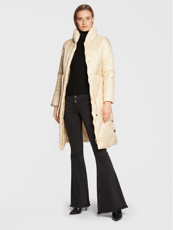 Liu Jo Liu Jo Giubbotto invernale WF2171 T9442 Écru Regular Fit