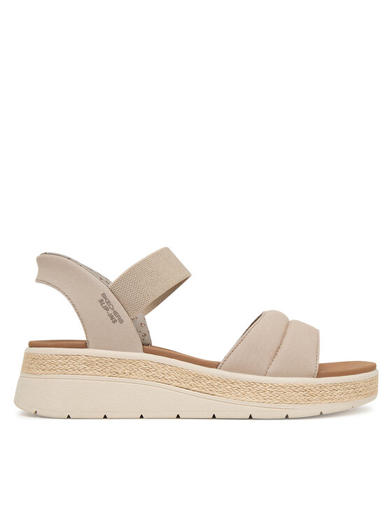 Skechers Sandale BOBS Sun Ray 114413/TPE Bej